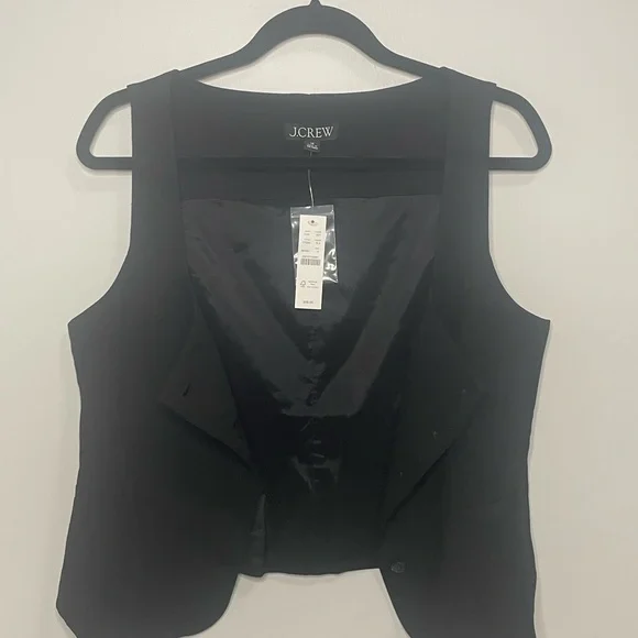 J. Crew Charcoal Vest/Waistcoat - Picture 3 of 4